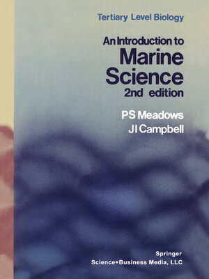 cover image of An Introduction to Marine Science